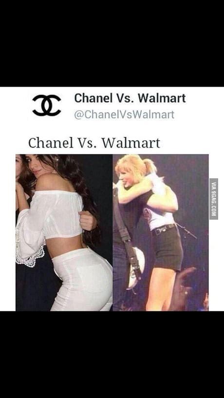 chanel vs walmart twitter.